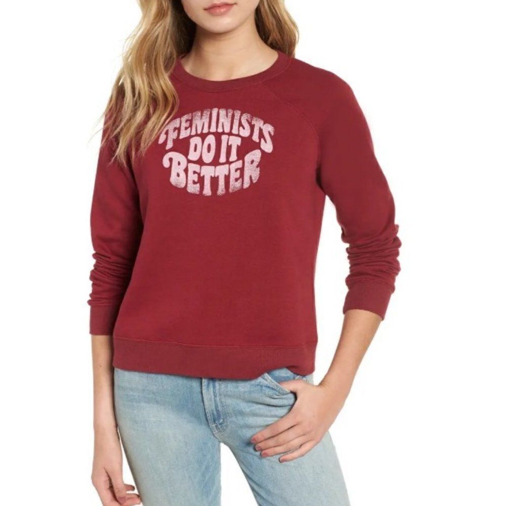 Rebecca Minkoff Jennings Feminists Sweatshirt
